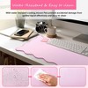 Craze Ventures Pink Scalloped Desk Mat - 3 of 4