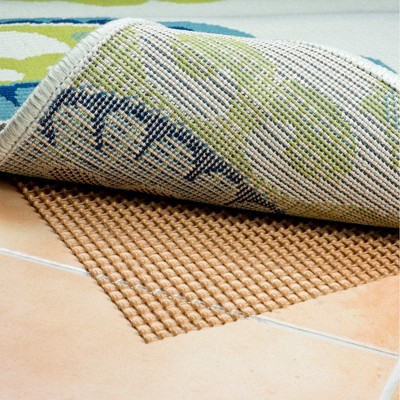 Oriental Weavers Outdoor 0007C Brown Outdoor Rug Pad - 4'8" x 7'6"