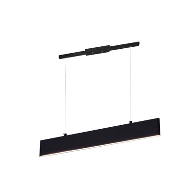 CWI Lighting Krista LED Chandelier With Satin Black Finish