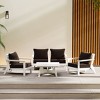 WestinTrends Avalon Outdoor 5-Piece Modular Sectional Patio Furniture Sofa Set - 2 of 4