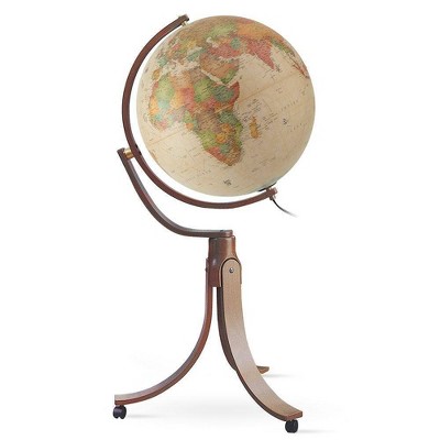 Emily Full Swivel Antique Floor Globe - Waypoint Geographic