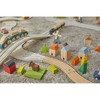 Plantoys| Rubber Road & Rail Adaptor Tracks - 4 of 4