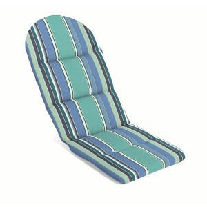 Casual Cushion Sunbrella Fabric 1-Piece Outdoor Adirondack Chair Cushion, 20.5"W x 49"L - 1 of 4