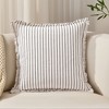 REGALWOVEN Striped Boho Throw Pillow Cover with Tassels Fringe for Home Decoration 2 Pcs - 2 of 4