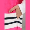 HalloweenCostumes.com Power Rangers Pink Ranger Hooded Adult Union Suit - 4 of 4