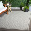 Terrace TER800 Power Loomed UV Resistant Stain Resistant Non-Shedding Indoor/Outdoor Rugs - Safavieh - 2 of 4