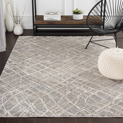 Hauteloom Smock Modern Trellis Web Rug