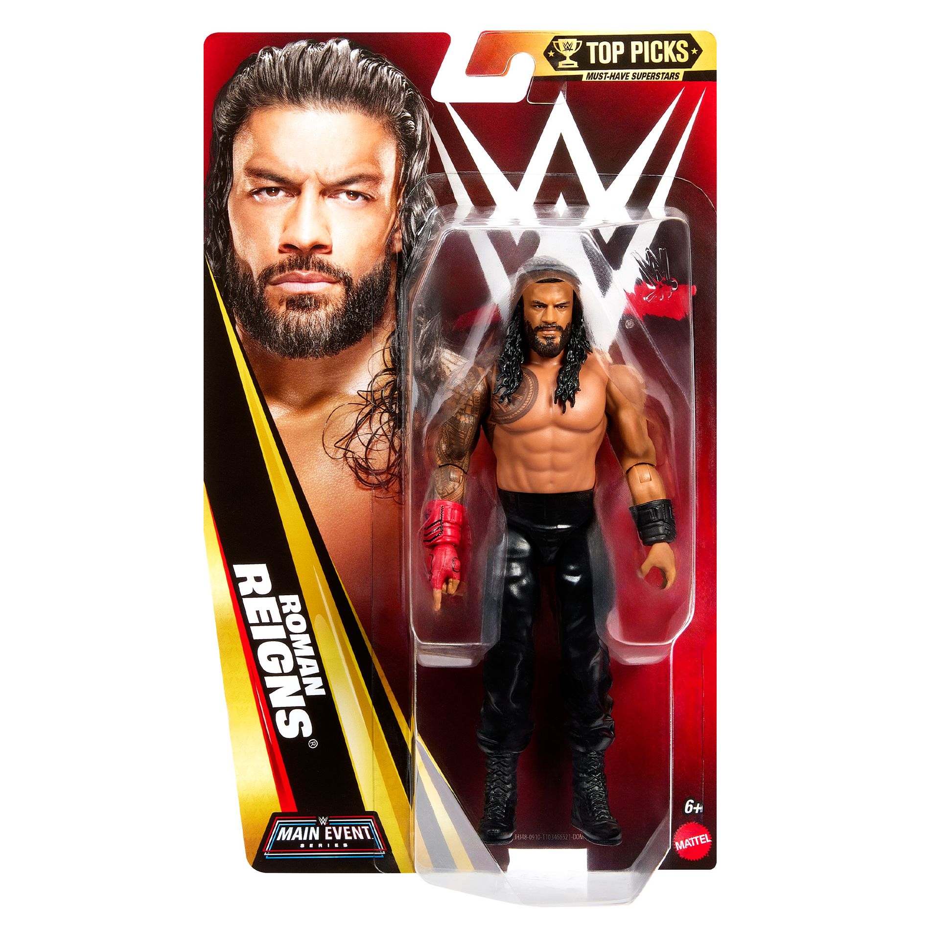WWE Main Event Top Picks 2026 Wave 3 Roman Reigns Action Figure