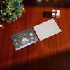 Unique Bargains Christmas Greeting Card Paper 5.9" x 4.1" 1 Set - 2 of 4