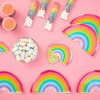 Blue Panda 72-Piece Disposable Dinnerware Set with Cups, Plates, Napkins for Rainbow Themed Birthday Party Decorations (Serves 24) - 3 of 4