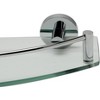 ALFI AB9547 Polished Chrome Wall Mounted Glass Shower Shelf Bathroom Accessory - 4 of 4