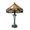 Chloe Lighting Ridley Tiffany-style 2 Light Mission Table Lamp 18" Shade - 2 of 2