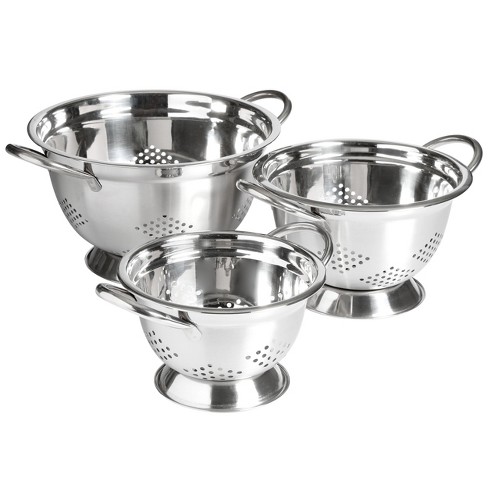 Metal colander shop target