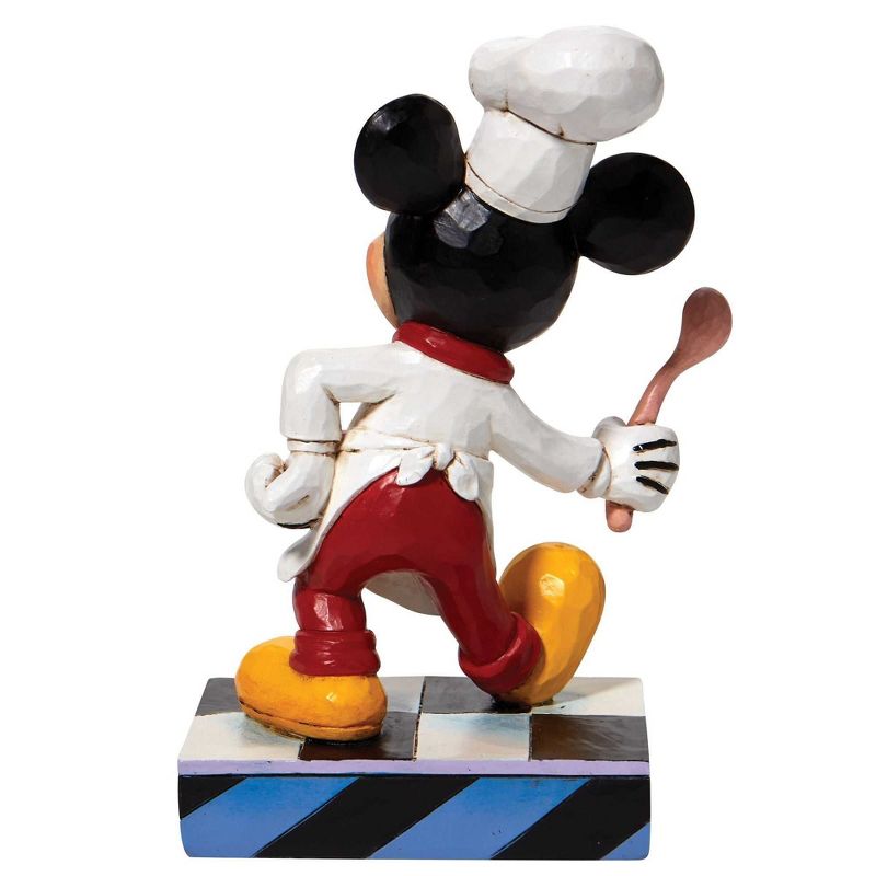 Jim Shore 6.0 Inch Bon Appetit. Chef Mickey Mouse Figurines, 3 of 4