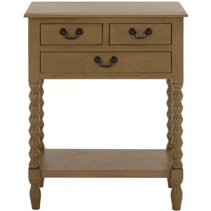 Athena 3 Drawer Console Table - CNS5703 - Safavieh - 1 of 4