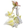 Gallerie II Hummingbird & Flower Christmas Xmas Ornament Set of 2 - 2 of 3