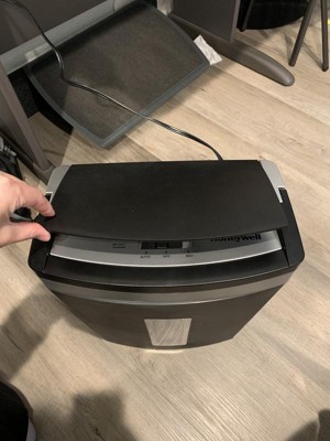 Honeywell 60 Sheet Self-feed Micro-cut Paper Shredder For Home Use Black :  Target