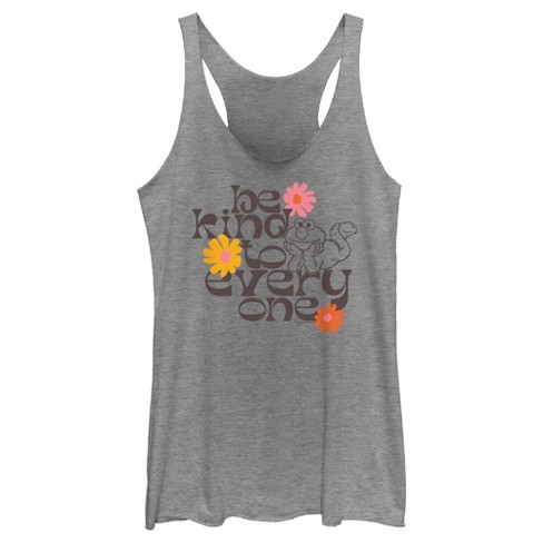 Women's Sesame Street Be Kind to Everyone Racerback Tank Top - image 1 of 4