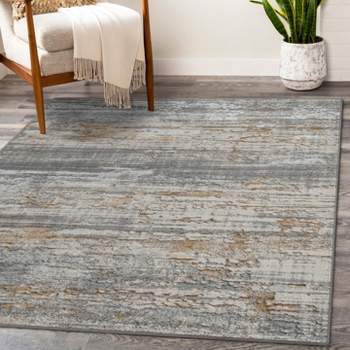 Luxe Weavers Abstract Textured Area Rug