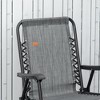 PAGED Folding Tanning Chairs Portable Lounge Chair Outdoor with Soft Cotton-Padded Seat for Camping, Beach - 4 of 4