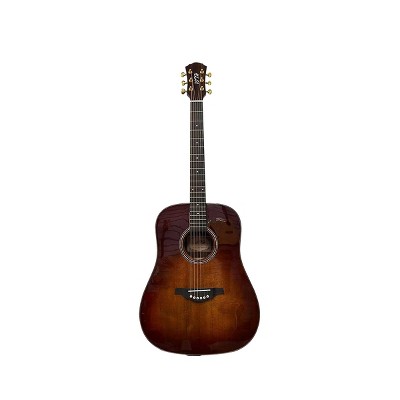 41 Inch Acoustic Guitar For Beginner, 6 Strings Folk Guitar With Spruce Wood Top, Rosewood Fingerboard, Musical Instrument with 650mm String Length