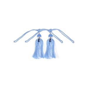 Unique Bargains Tassel Jade Ball Curtain Ties Polyester Imitation Jade 2 Pcs - 1 of 4