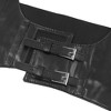 INSPIRE CHIC Women's Elastic Wide Waist Belt, Steampunk Underbust Corset Belts Faux Leather/Denim for Dress - 3 of 4