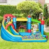 Resenkos Bounce House, Inflatable Bouncer,6-in-1 Inflatable Bounce House with Slide, Climbing Wall, Water Cannon, Inflation with Inflator Multi-color - 4 of 4