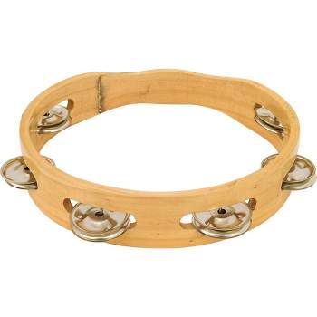 Cp Headless Double Row Wood Tambourine 10 In. : Target