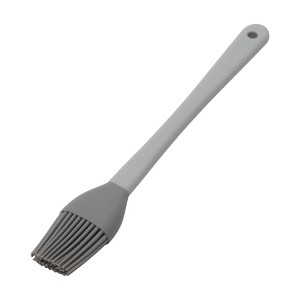 Unique Bargains Basting Brush Small Brush Dishwasher Safe Silicone Plastic 8.46"x1.18" 1Pcs - 1 of 4