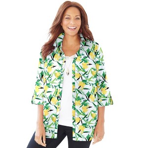 Catherines Women's Plus Size The Timeless Blouse - 1 of 4
