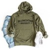 Simply Sage Market Women's Graphic Hoodie Halloween Town University - 2 of 3