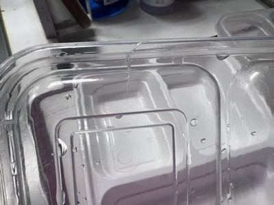 Goodcook Meal Prep 3 Compartment Rectangle White Containers + Lids - 10ct :  Target