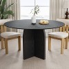 Dovelina Dining Table Modern Wood Kitchen Table Dining Room Table for 6 People - 2 of 4