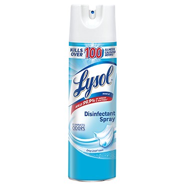 Lysol Crisp Linen Disinfectant Spray - 19oz