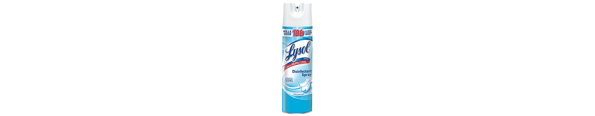 Lysol Crisp Linen Disinfectant Aerosol Spray