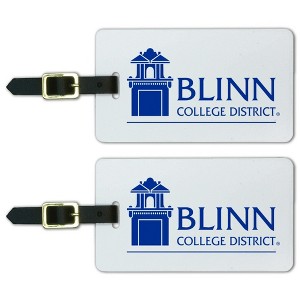 Blinn College Buccaneers Logo Luggage ID Tags Suitcase CarryOn Cards  Set of 2 - 1 of 4