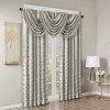 PAGED 50x95 Inch Jacquard Blackout Curtains,Back Tab Curtain Panels for Living Room,Bedroom(Only 1 Pc Panel) - 2 of 4