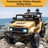 Electric Car for Kids, 12V Ride on Truck Car with Remote Control Spring Suspension - 3 of 4