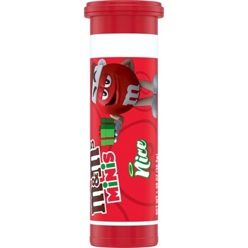 Lolly Addict - Australian Confectionery Reviews: M&M's Milk Chocolate Christmas  Tube