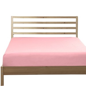 Brushed Microfiber Fitted Sheet Only, Super Soft Hotel Quality Fitted Sheet with Deep Pocket - NTBAY - 1 of 4