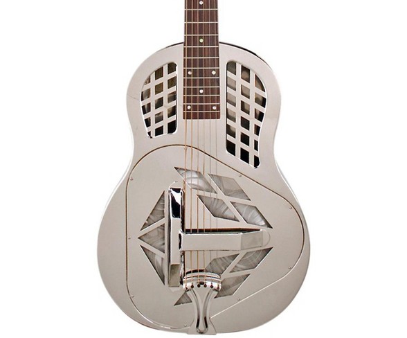 Recording King RM-991 Tricone Resonator Guitar with Roundneck