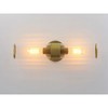Maxim Lighting Crosby 2 - Light Wall Light in  Satin Brass - 3 of 4