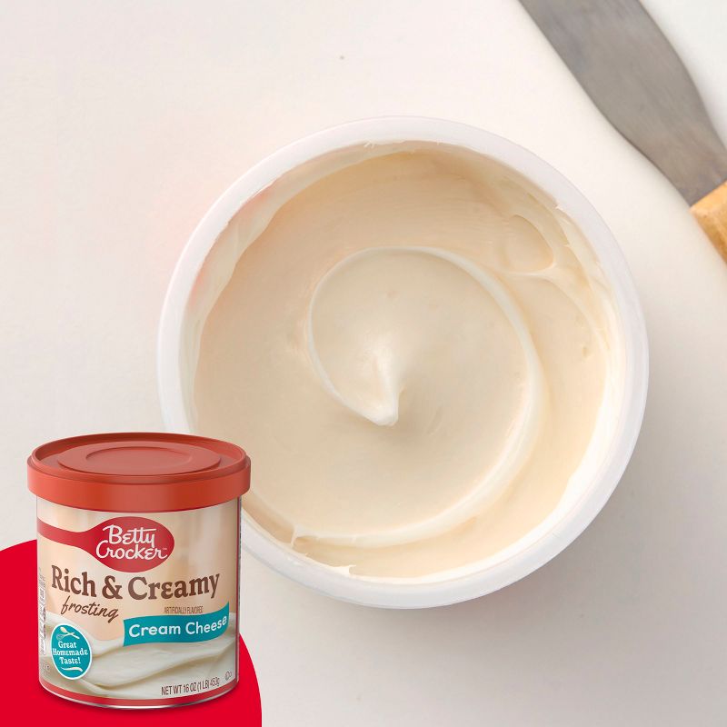Betty Crocker Rich and Creamy Cream Cheese Frosting - 16oz, 4 of 15