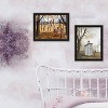 2- Piece Vignette Country Living Black Framed Wall Art for Living Room, Bedroom Wall Art Print for Home Decor by Billy Jacobs - 2 of 4
