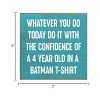 Slickblue Inspirational Wood Wall Sign 7x7 – Funny Motivational Quote for Office, Bedroom or Entryway, Color Options - 3 of 3
