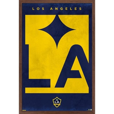 Trends International MLS Los Angeles Galaxy - Logo 25 Framed Wall Poster Prints