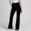 Lands' End Women's Denim High Rise Skinny Flare Jeans - 2 of 4