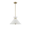 Savoy House Lamar 3 - Light Pendant in  Black/Warm Brass - 4 of 4