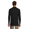 Lands' End School Uniform Men's Long Sleeve Interlock Polo Shirt - 2 of 4
